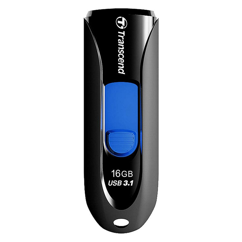 Transcend 16GB JetFlash 790 USB 3.1 Gen 1 Flash Drive (USB Stick) Black TS16GJF790K