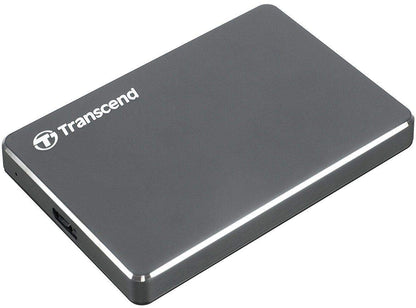 Transcend 1 TB USB 3.1 Gen 1 Portable Hard Drive - StoreJet TS1TSJ25C3N
