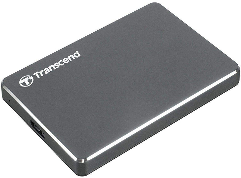 Transcend 1 TB USB 3.1 Gen 1 Portable Hard Drive - StoreJet TS1TSJ25C3N