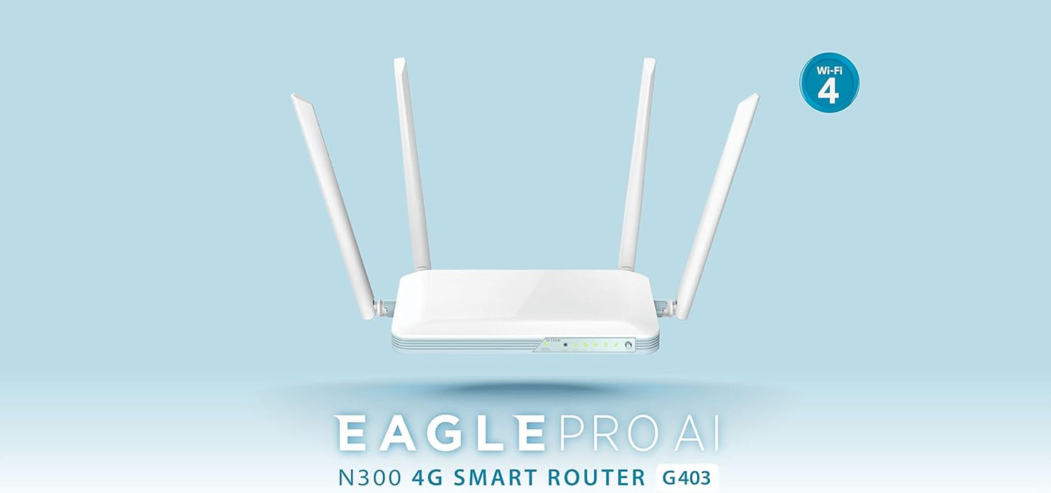 Gregory G Foust D-Link G403/E EAGLE PRO AI N300 Router