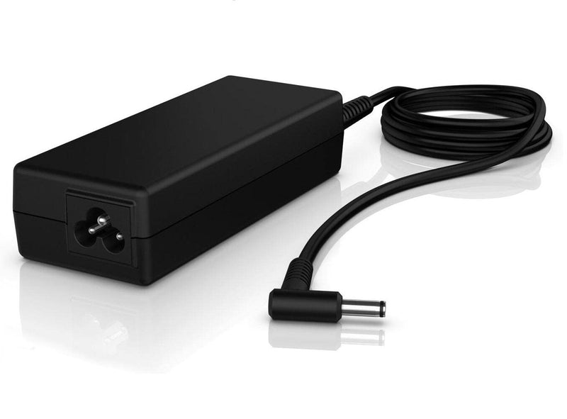 HP 90W Smart Ac Adapter Right-Angled (90°) 4.5 mm Connector for Laptops with 7.4 mm Conversion Dongle (W5D55Aa