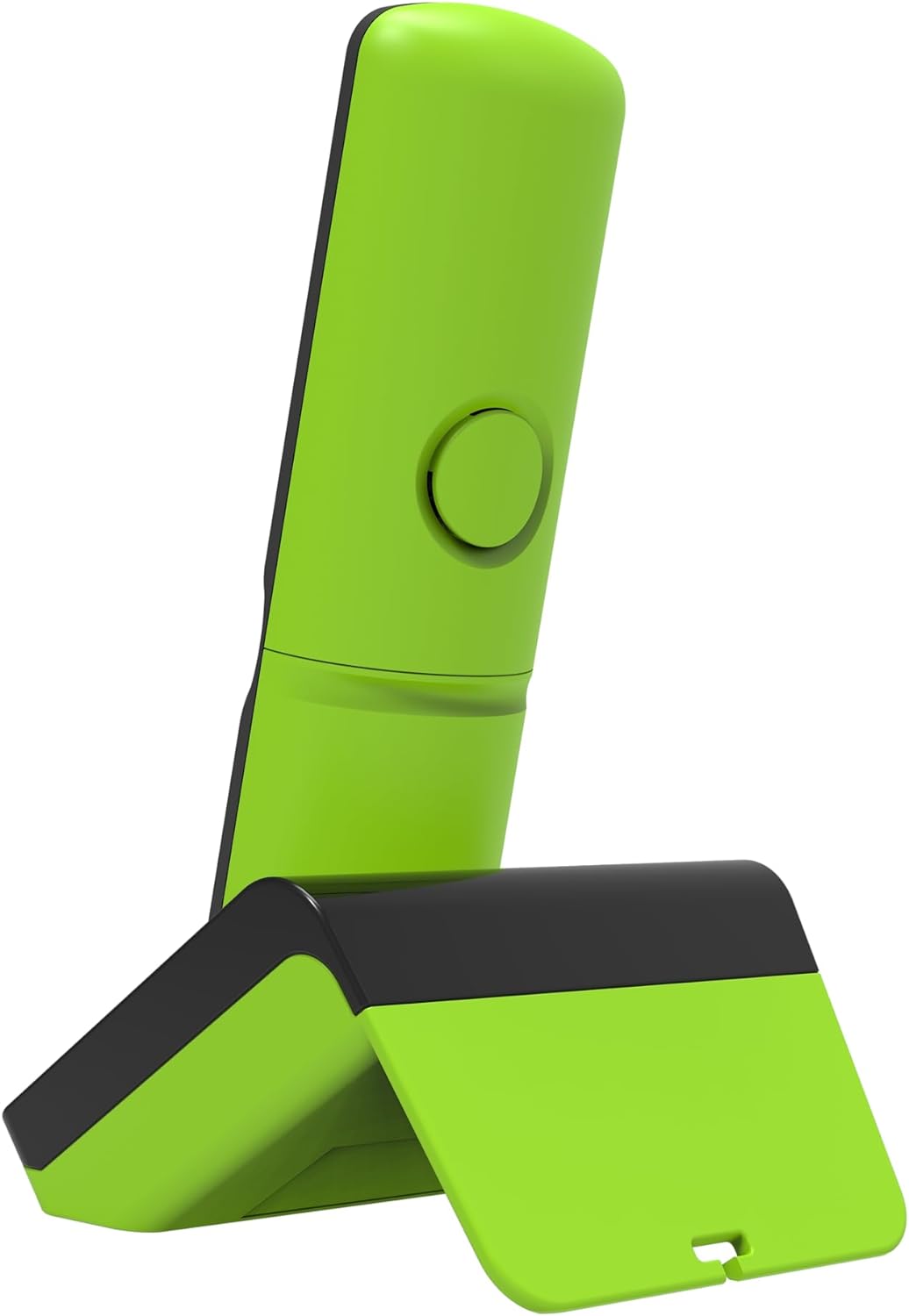 Alcatel S280 NERO/VERDE Telefono Cordless DECT con Blocco delle Chiamate Indesiderate, Ampio Display Retroilluminato Arancione, funzione Vivavoce, 3 Tasti di Memoria Diretta