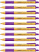 Ballpoint Pen - STABILO pointball - Pack of 10