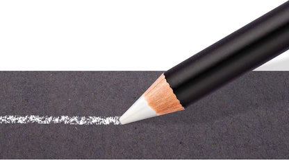 Staedtler 108 20-0 Lumocolor Glasochrom Permanent Dry-Marker Pencil - White (Box of 12