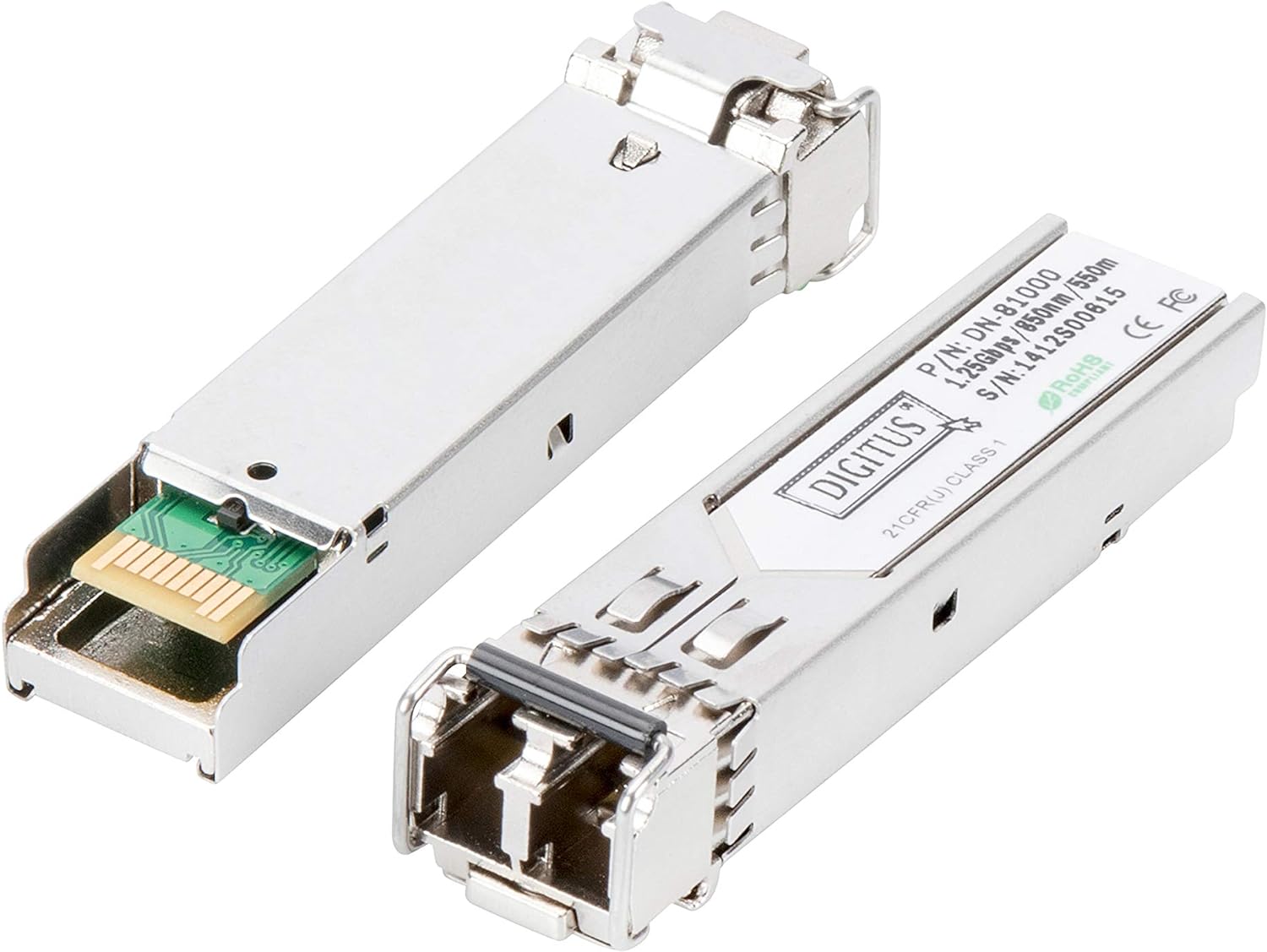 Cisco-Compatible Mini Gbic (Sfp) Module, 1.25 Gbps, 0.55Km