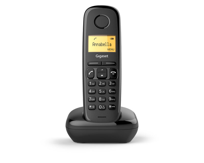 Gigaset A170 Téléphone analog/dect Identification de l'appelant Noir