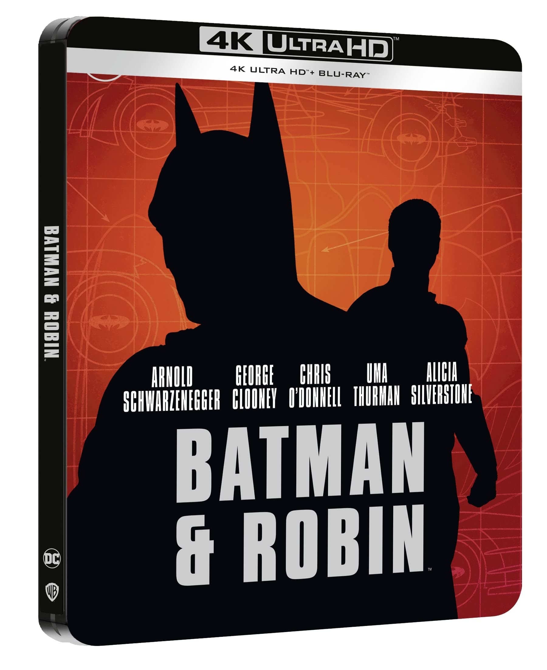 BATMAN & ROBIN STEELBOOK (4K Ultra HD + Blu-Ray)
