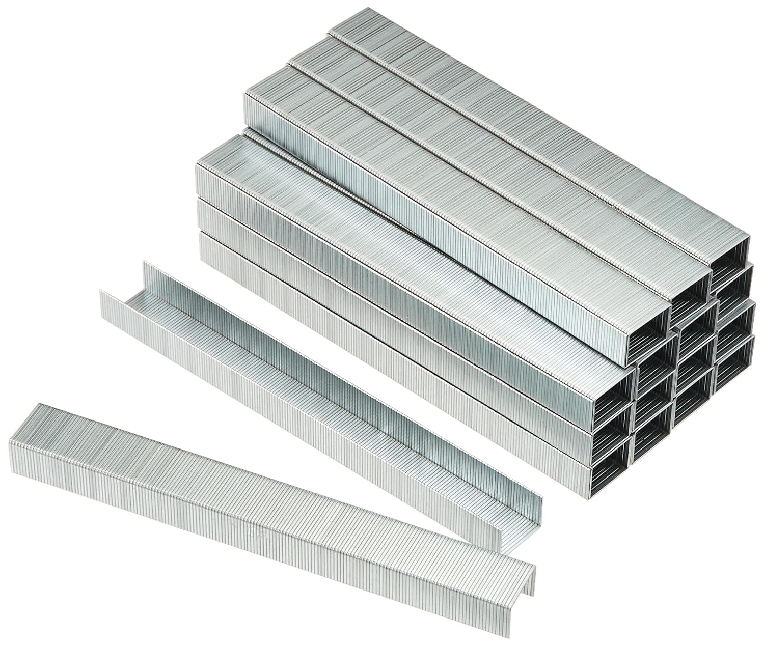 Rapid 24/8+mm Super Strong Staples, For Stapling up to 50 Sheets, Use with Desktop Staplers and Pliers, Galvanised Wire, Box of 5000, 24860100