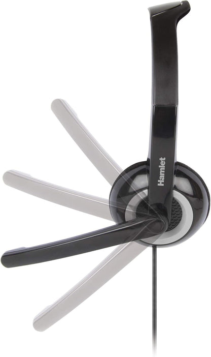 Hamlet - HHEADMXXX - Cuffia business Stereo per computer (Jack 3.5mm Combo