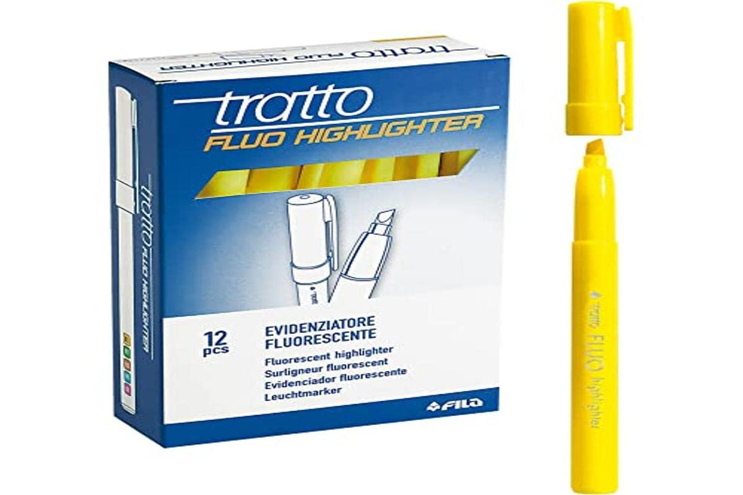 TRATTO 733001 Felt-Tip Pen Yellow