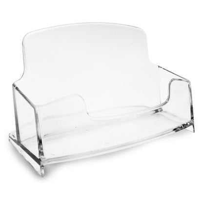 Arda Tavolo, Porta Biglietti da Visita in PLASTICA Trasparente Unisex-Adulto, 1 Tasca