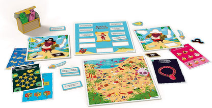 Clementoni - Caccia al Tesoro, Gioco da Tavolo, Party Game per Bambini 6+ Anni e Tutta la Famiglia, 2-12 Giocatori, Più di 80 Indizi e Indovinelli, Made in Italy, Lingua Italiana, 16153