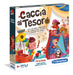 Clementoni - Caccia al Tesoro, Gioco da Tavolo, Party Game per Bambini 6+ Anni e Tutta la Famiglia, 2-12 Giocatori, Più di 80 Indizi e Indovinelli, Made in Italy, Lingua Italiana, 16153
