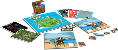 Clementoni - Caccia al Tesoro, Gioco da Tavolo, Party Game per Bambini 6+ Anni e Tutta la Famiglia, 2-12 Giocatori, Più di 80 Indizi e Indovinelli, Made in Italy, Lingua Italiana, 16153