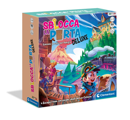 Clementoni Party Games - Sblocca La Porta Deluxe Merchandising Ufficiale