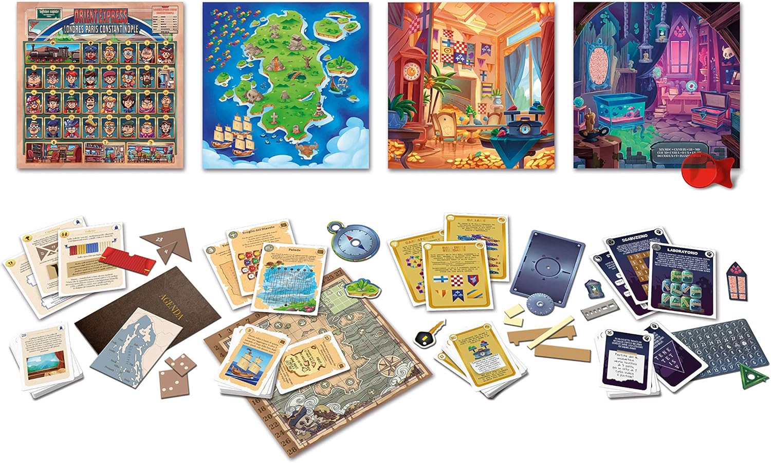 Clementoni Party Games - Sblocca La Porta Deluxe Merchandising Ufficiale