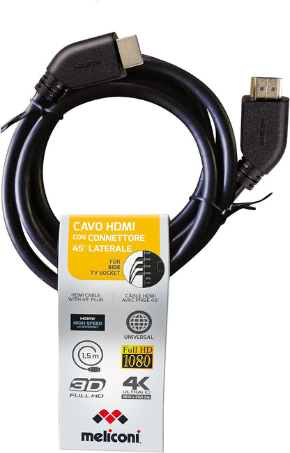 CAVO HDMI PLUG 45 1,5 M ECO- H1,5M45 ECO