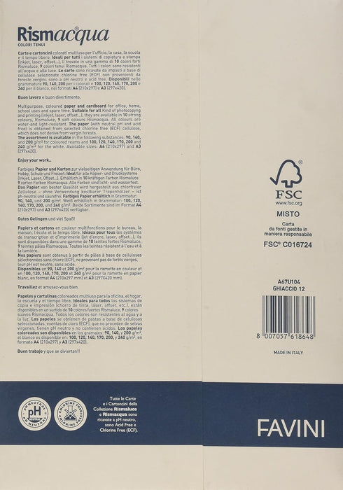 FAVINI Rismacqua A67U104 Cardboard Colour
