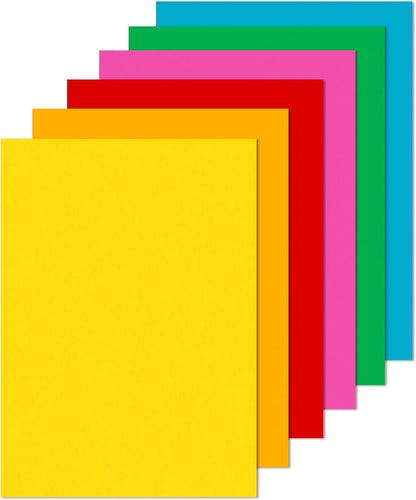Cartoncino colorato Rismaluce Favini A4 140 g/mq assortiti 6 colori A65X214 (risma200