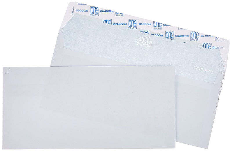 Blasetti CF25 Buste Strip S/FIN11X23CM Bianco Busta