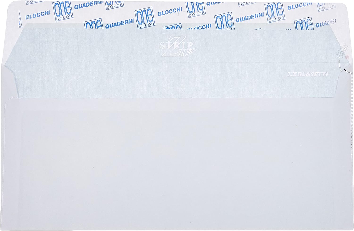 Blasetti CF25 Buste Strip S/FIN11X23CM Bianco Busta