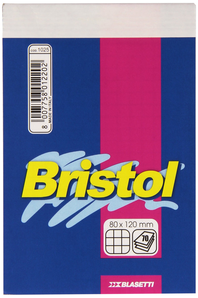 Blasetti Bristol 8x12cm - Pack 10 Cuadernos (50g, 8 cm, 12 cm