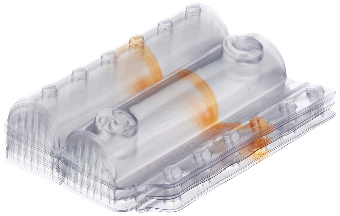 ITERNET sacchetto da 100 blister portamonete 20 cent fascia arancio