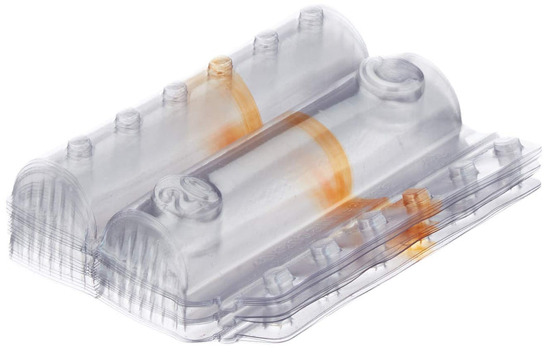 ITERNET sacchetto da 100 blister portamonete 20 cent fascia arancio