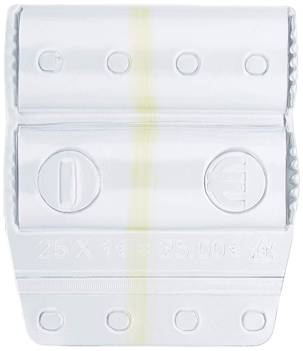 ITERNET sacchetto da 100 blister portamonete 1 euro fascia gialla