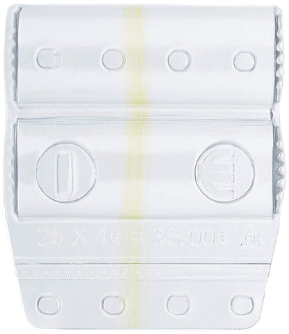 ITERNET sacchetto da 100 blister portamonete 1 euro fascia gialla