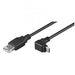 NILOX USB A - Micro-USB B, 1.8m cavo USB 1,8 m Nero - Cavi USB (1.8m, 1,8 m, Micro-USB B, USB A, 2.0, Male Connector/Male Connector, Nero