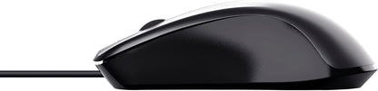 Trust 23733 Carve Wired USB Mouse (3 Buttons and Scroll Wheel, 1200 DPI, Right and Left Hand Use, PC/Laptop, Windows, Chrome OS, Mac OS) Black