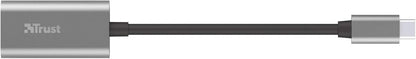 Trust Dalyx USB-C to HDMI Adapter, HDR and HDMI 2.0 (4k 60Hz), Connect Laptop to External HDMI Monitor or TV, MacBook, PC, Laptop, Chromebook