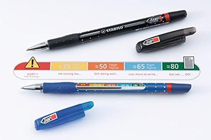 STABILO Ballpoint Exam Grade Black Box of 10