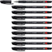 STABILO Ballpoint Exam Grade Black Box of 10