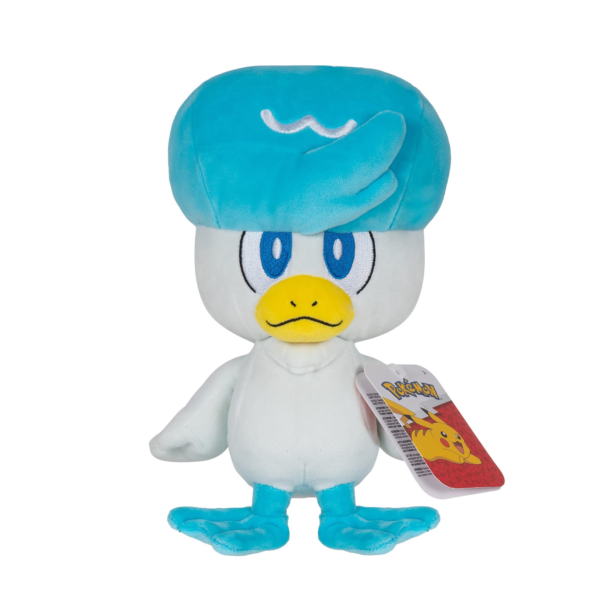 Pokémon Quaxly Plush - 8-Inch Plush with Authentic Details