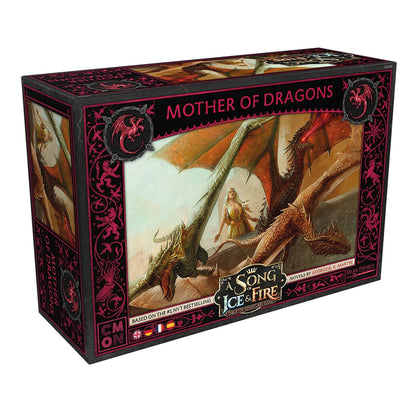 CMON Asmodee A Song of Ice & Fire - Mother of the Dragons | Expansion | Tabletop | 2 Players | From 14+ Years | 45+ Minutes | German | Multilingual