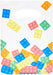 Creative Converting PC315256 Plastic Lootbag Building Blocks Party Treat Bags-8 Pcs, Multicolor, 9" x 6.5"