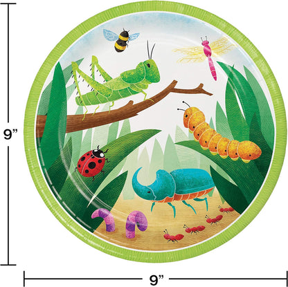 Haza Witbaard - Insecten Bordjes 8st.