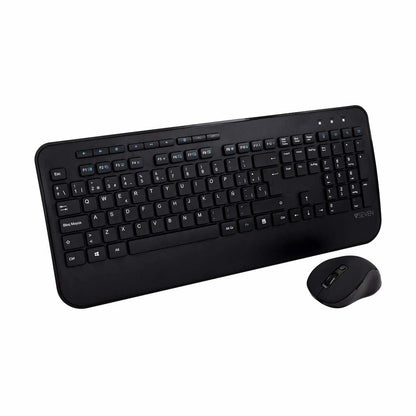 V7 Pro Wireless KB Mouse Combo ES WRLS
