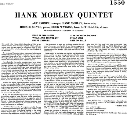 Hank Mobley Quintet