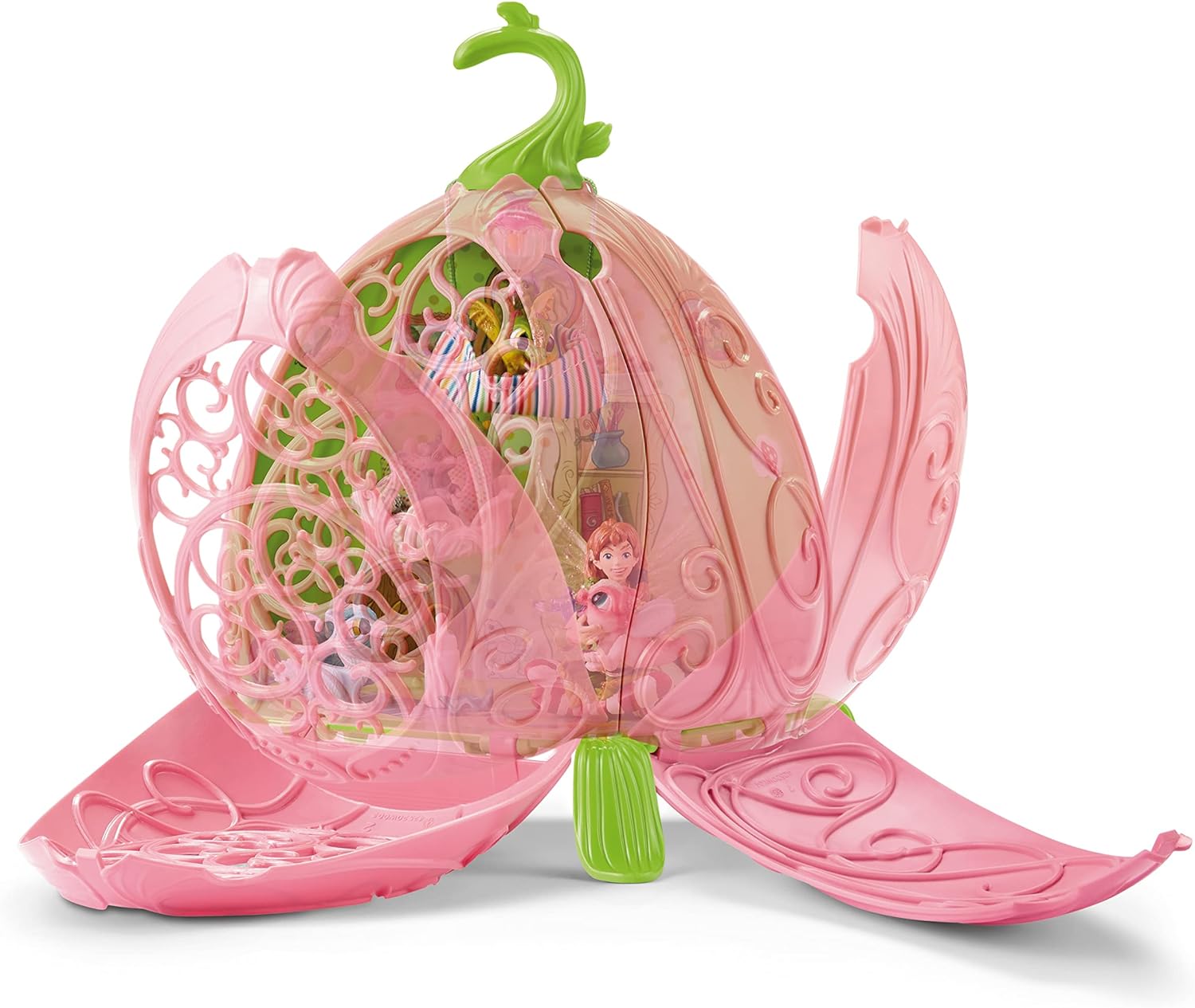Schleich Bayala Fairy Marween's Animal Playschool with Fairy and Baby Dragon Playset - First Magic Fairy Animal Playset with Magical Baby Pet Animals - Fairy Toys Gift for Boys and Girls, Kids Ages 5+