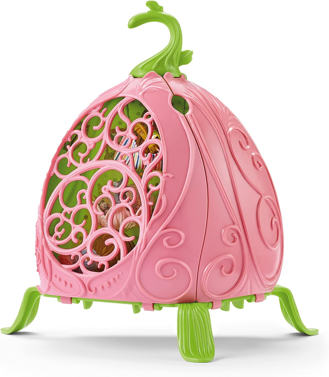 Schleich Bayala Fairy Marween's Animal Playschool with Fairy and Baby Dragon Playset - First Magic Fairy Animal Playset with Magical Baby Pet Animals - Fairy Toys Gift for Boys and Girls, Kids Ages 5+