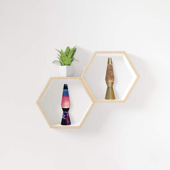 divers - Lavalamp  Gold Glitter 40cm