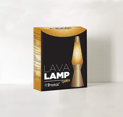 divers - Lavalamp  Gold Glitter 40cm