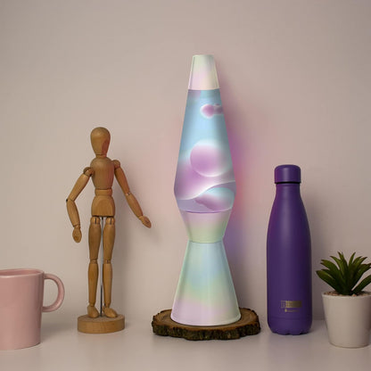 I-Total - Lava lamp with magma (bubbles) / magma glitter (rainbow dream
