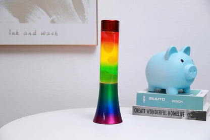 divers - Lavalamp Rainbow 30cm