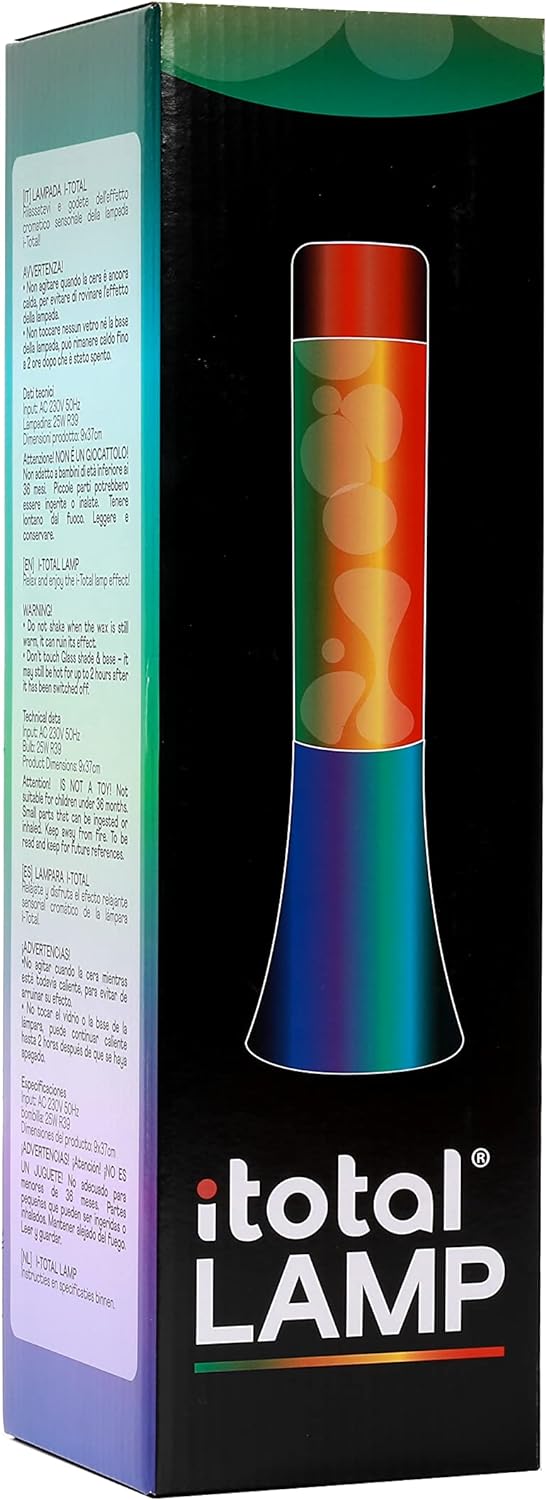 divers - Lavalamp Rainbow 30cm