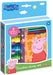 Totum 360242 Set-Creative Set of 5 Self-Inking Stamps, Books, 3 Colouring Pencils & Stickers with Peppa Pig & Friends Designs