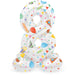 Folat 63968 Luftballon Geburtstag Stehender Ziffer 8 Joyful Party Weiß mit Geschenke und Dekoration 72 cm-Decoration Geburtstagdeko, Ballon Zahl, Kein Helium erforderlich, Bunt Zahl 8